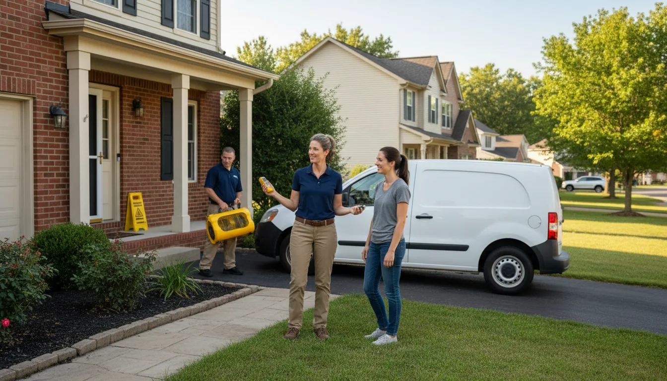 Residential water damage restoration in Hailey, ID